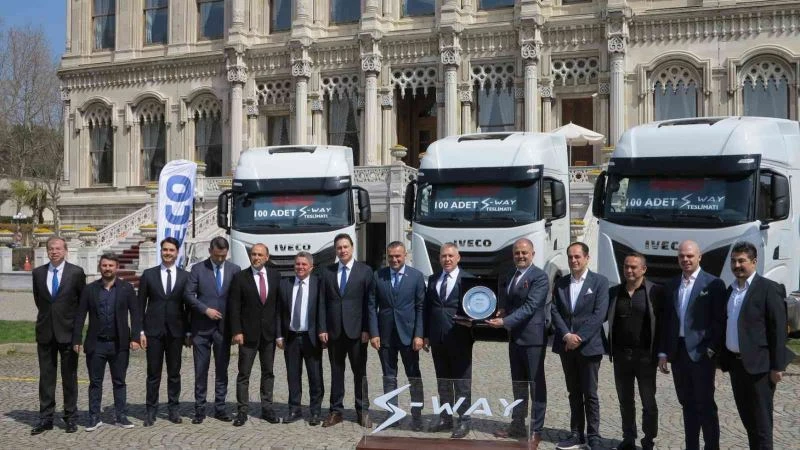 ABC Lojistik, 100 IVECO S-WAY çekiciyi filosuna ekledi
