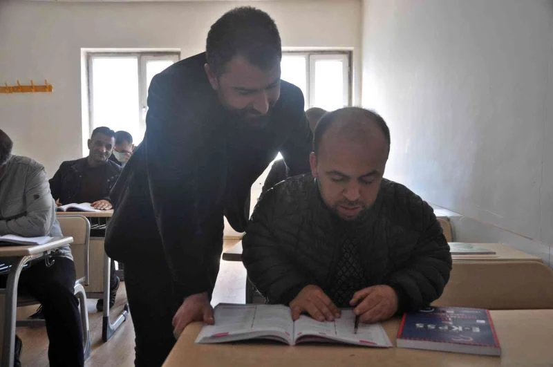 Engelli bireylerden EKPSS kursuna yoğun ilgi
