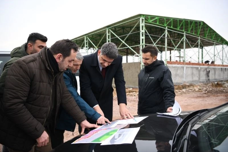 Başkan Kocaman, hizmet binasını yerinde inceledi
