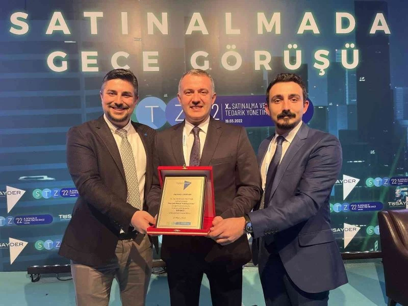 Akdeniz Chemson’a ‘Yerlileştirme’ ödülü
