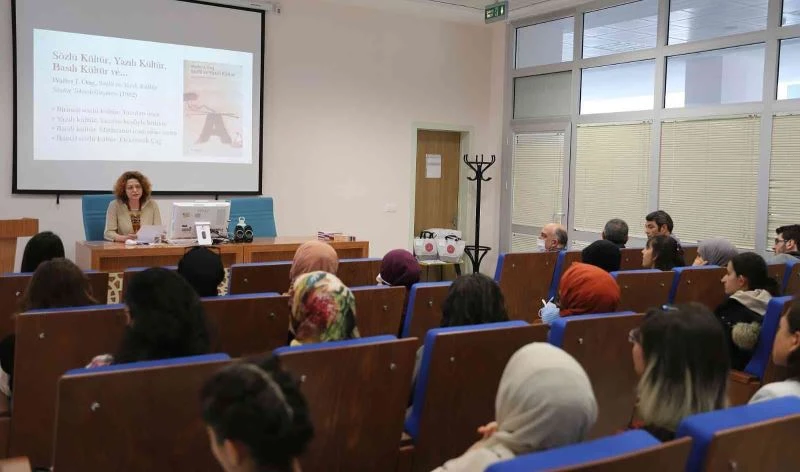 NEVÜ’de  “Osmanlı Basılı Kültür Tarihi” konferansı
