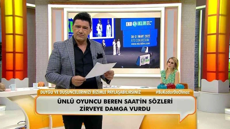 Hakan Ural, Beren Saat’in açıklamalarına tepki gösterdi
