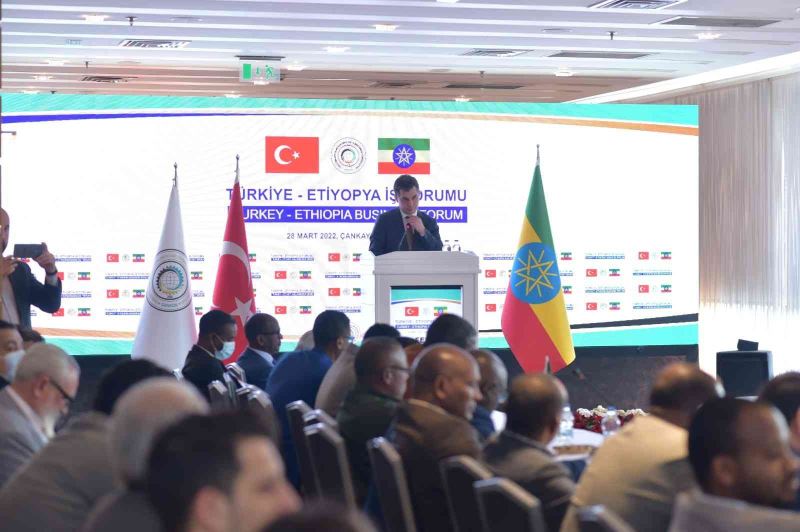 Türkiye-Etiyopya iş forumuna geniş katılım
