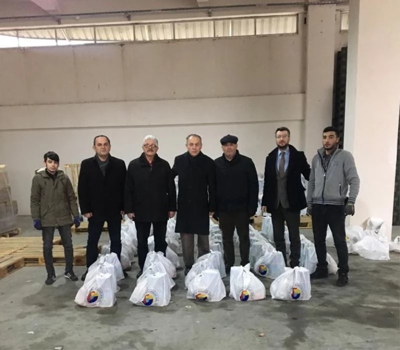 ÇTB’den 2 bin koli gıda yardımı
