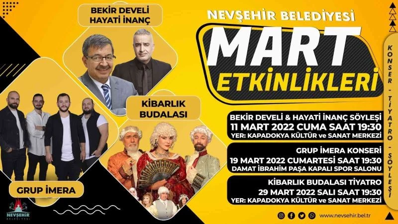 Nevşehir’de Kültür ve Sanat rüzgarı esecek

