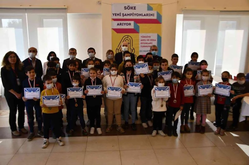 Akıl ve Zeka Oyunlarının Söke Şampiyonları belli oldu
