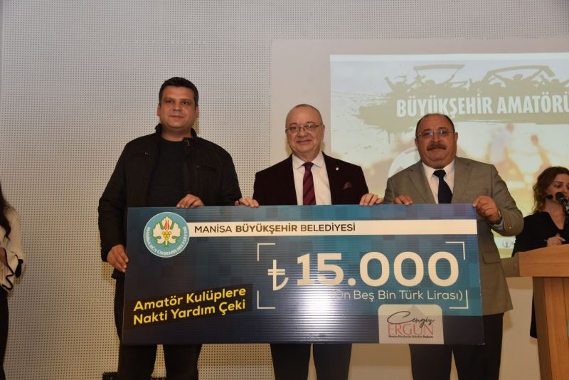 Başkan Ergün’den amatör spora 935 bin TL’lik nakdi destek
