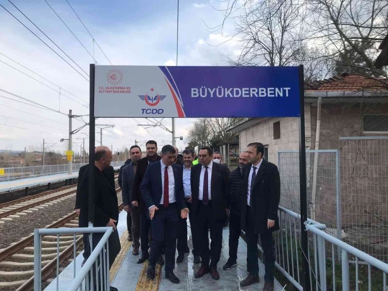 Kartepe Derbent Tren İstasyonu hizmete açılıyor
