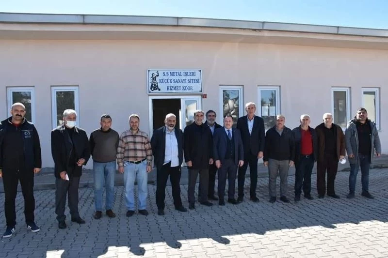 Bağlar belediyesinden metal sanayi sitesine destek
