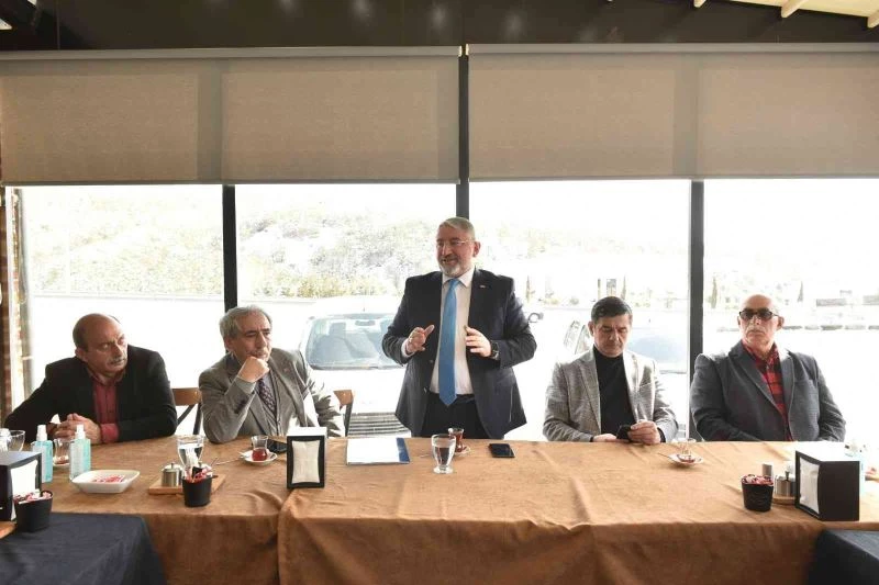 İl Genel Meclis üyeleriyle buluşan Başkan Aşgın: 