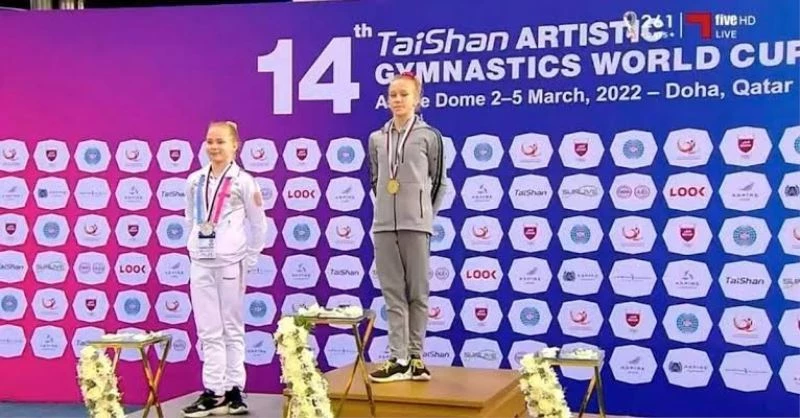 Rus sporcudan tepki çeken hareket
