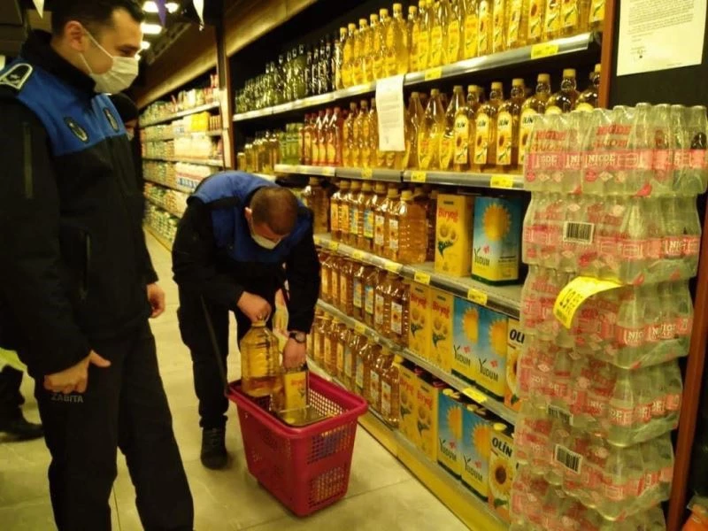 Marketlere raf ve stok denetimi
