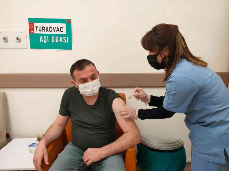 Giresun’da 2 bin 500 doz TURKOVAC aşısı uygulandı
