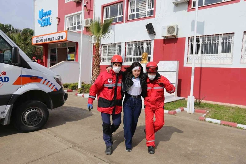 EFAK Deprem Haftası etkinliklerinde görev aldı
