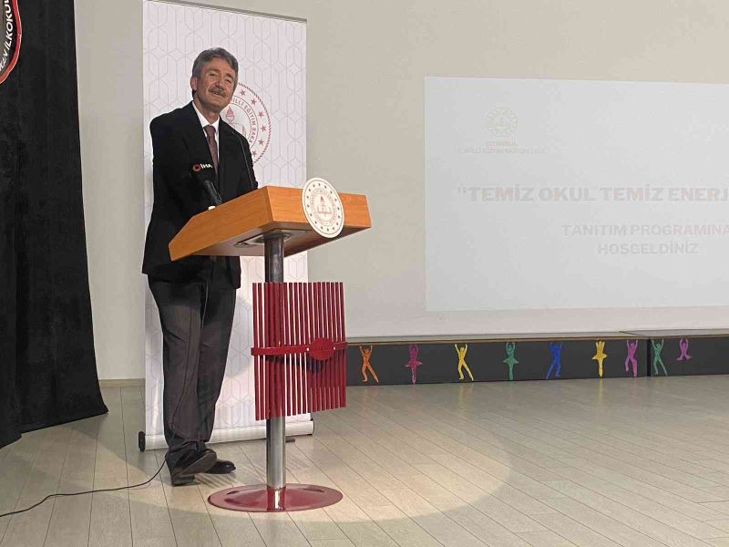 İstanbul İl Milli Eğitim Müdürü Levent Yazıcı, “Temiz Okul Temiz Enerji projemizi Türkiye genelinde olduğu gibi İstanbul’umuzda da örnek olabilecek şekilde yürütmeye başladık“
