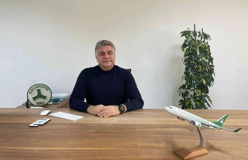 Giresunspor Başkanvekili Nahid Yamak: “Galibiyet serimizi sürdürmek istiyoruz”

