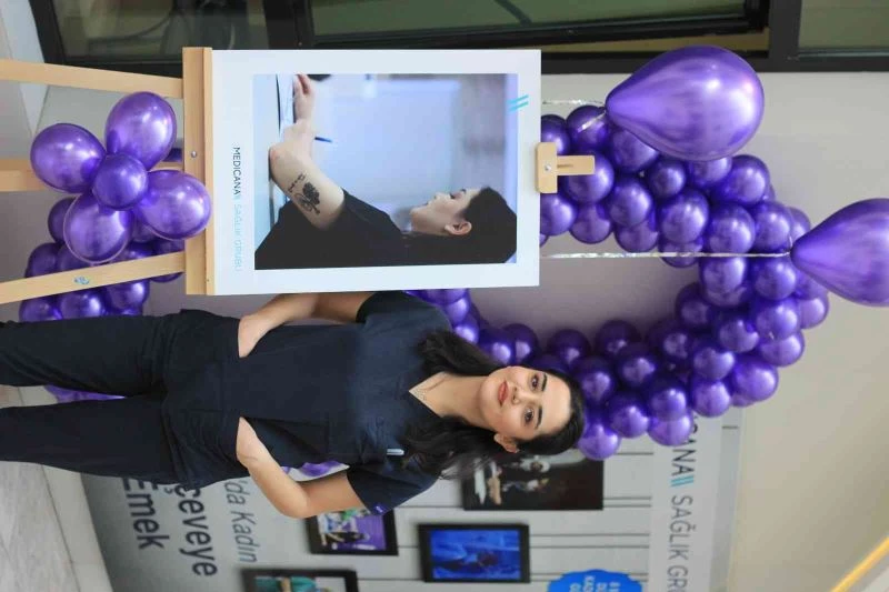 Bir çerçeveye sığan emek sergisi Medicana Sağlık Grubu’nda sergileniyor
