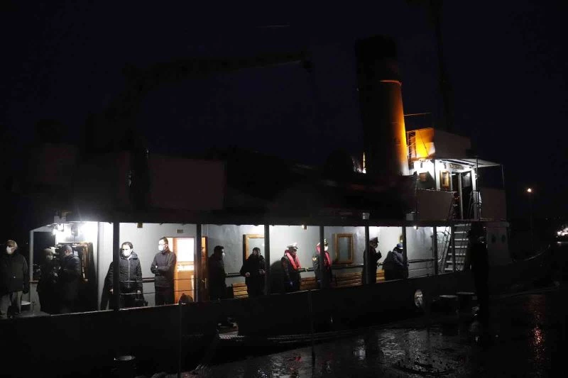 Nusret Mayın Gemisi 107 yıl sonra aynı rotada
