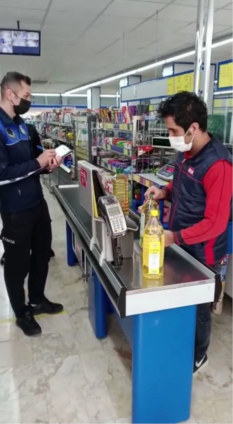 Denizli’de BİM ve A101’de sıvı yağ denetimleri
