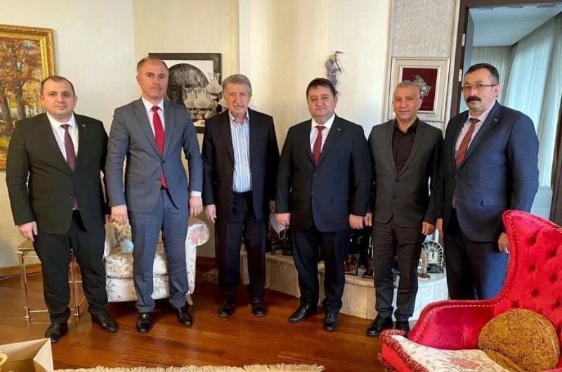 GMİS yönetimi Köksal Toptan’ı ziyaret etti
