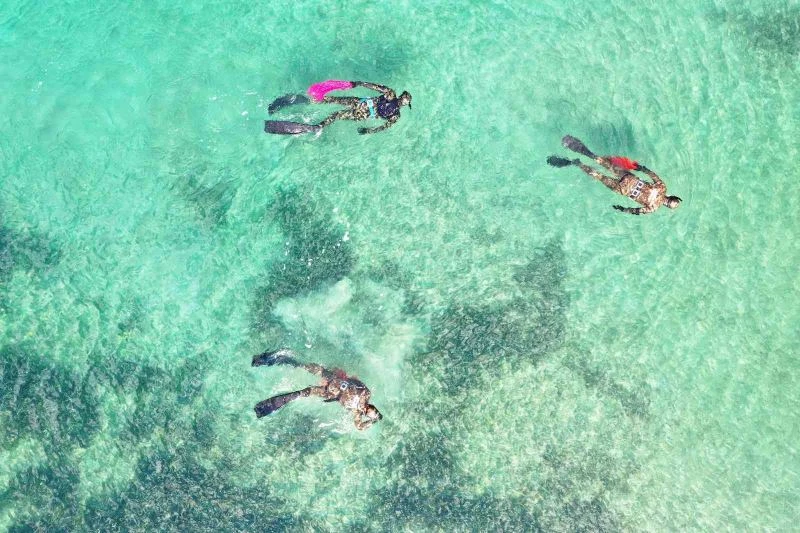 Bodrum’da deniz pırıl pırıl oldu
