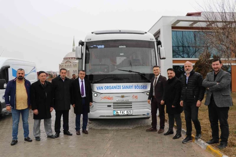 Tekstil firmalarından Van OSB’ye otobüs
