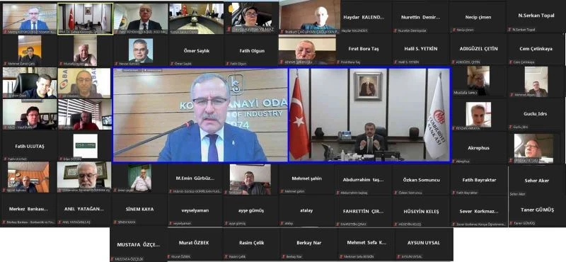 TCMB Başkanı Kavcıoğlu, Konyalı sanayicilerle bir araya geldi
