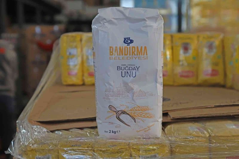 Bandırma Belediyesi’nden 3 bin aileye bakliyat yardımı yapıldı
