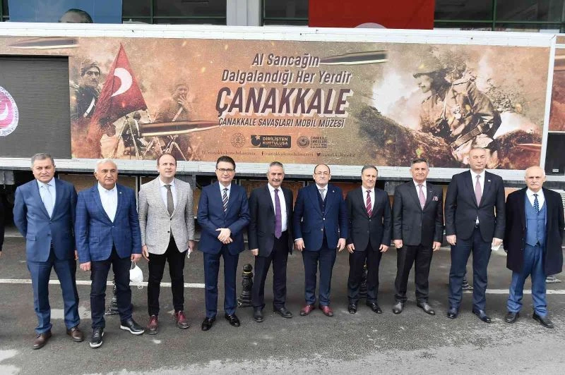 Çanakkale Mobil Müze tırı AŞTİ’de
