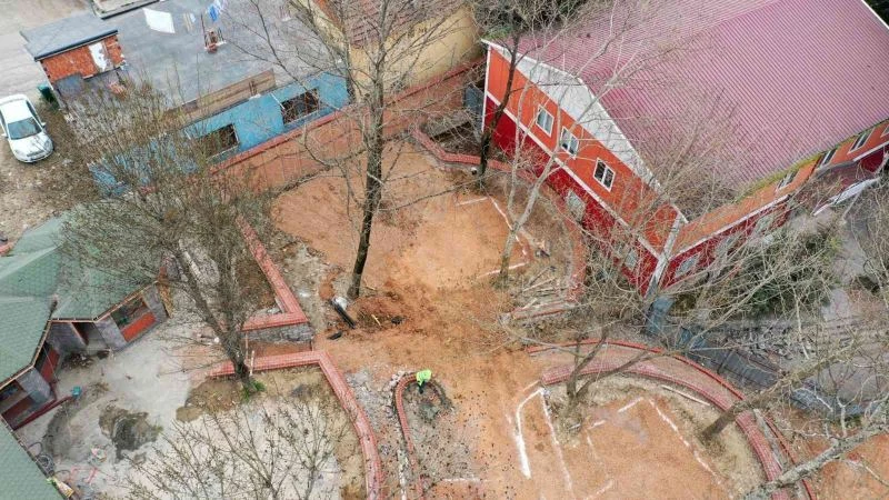 Adnan Kahveci Parkı yenileniyor
