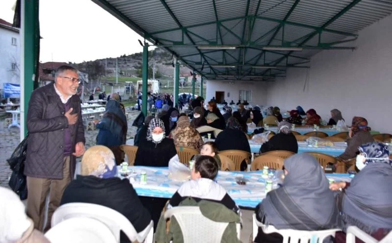 İnönü’de gönül sofrası Dereyalak Mahallesi’nde kuruldu
