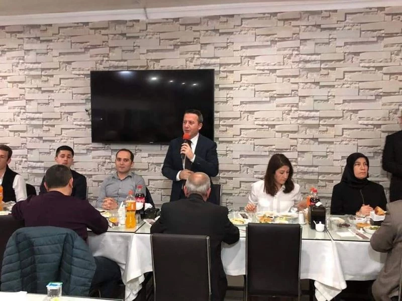 Kaymakam Görmüş, şehit aileleri ve gazilerle iftarda buluştu
