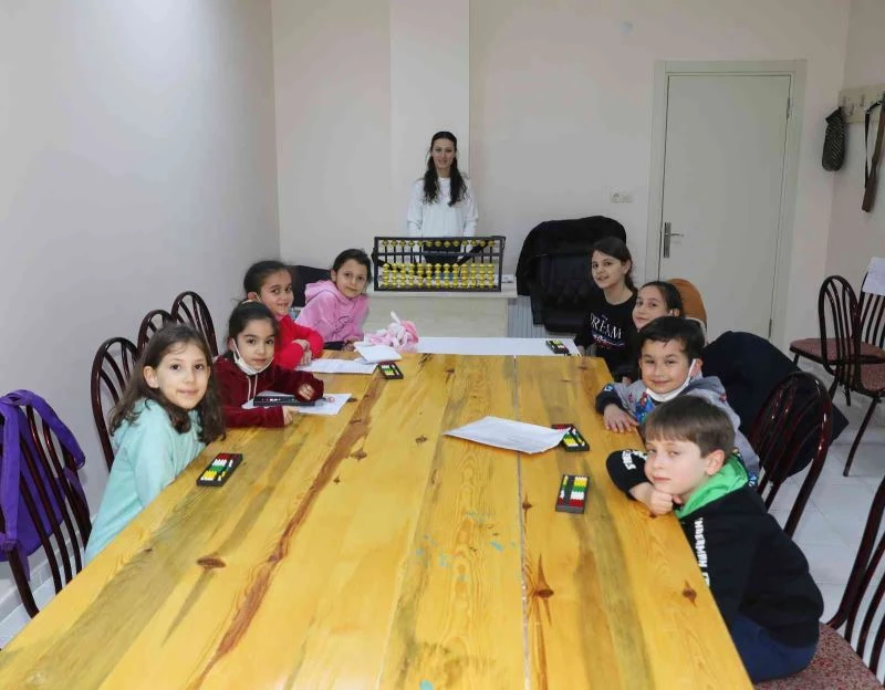 Mudanya Belediyesi’nden çocuklara mental aritmetik kursu
