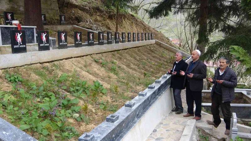 Giresun’da Harşit Çayı şehitlerine vefa
