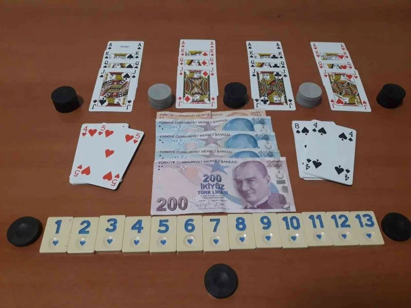 Kumar ve fuhuş olaylarında 20 kişiye toplamda 29 bin 900 TL ceza
