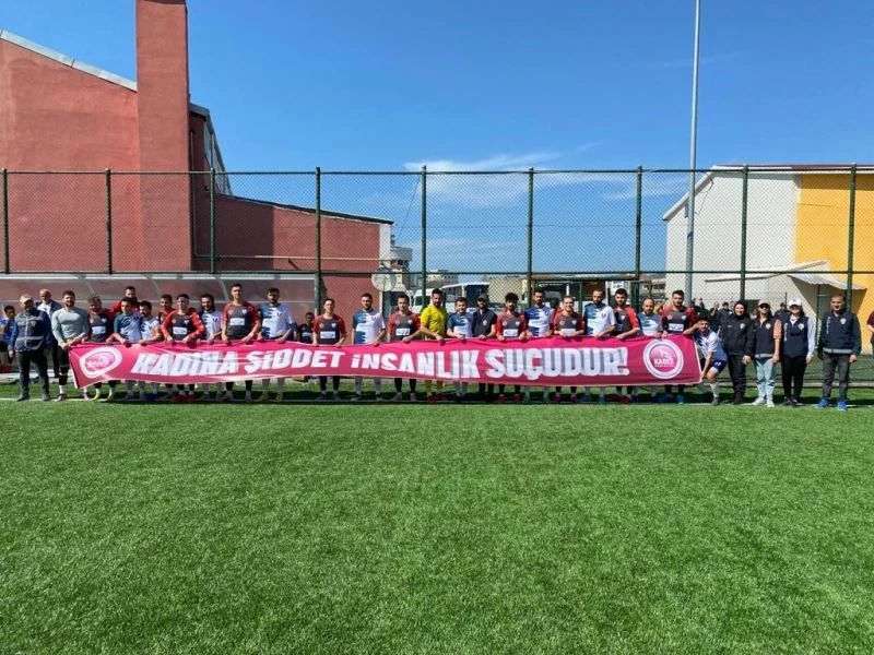 Emniyet yeşil sahalardan destek verdi
