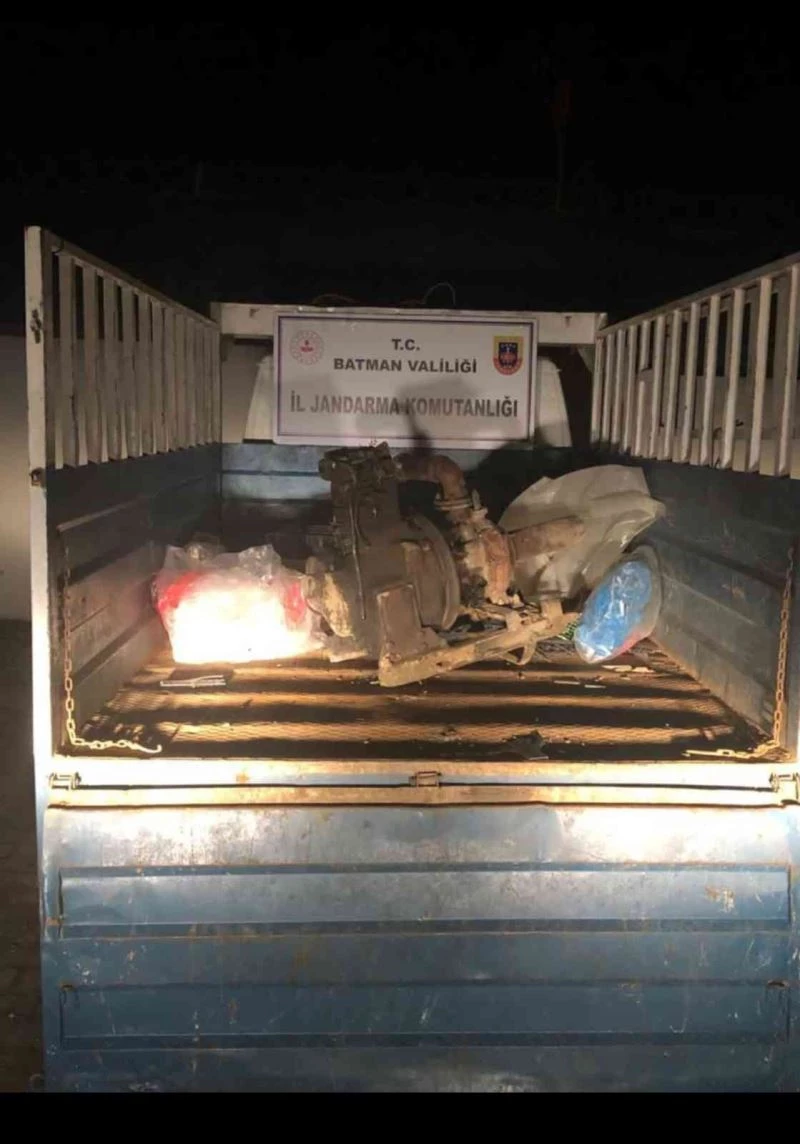 Batman’da su motorunu çalan 5 şüpheliden 2’si tutuklandı
