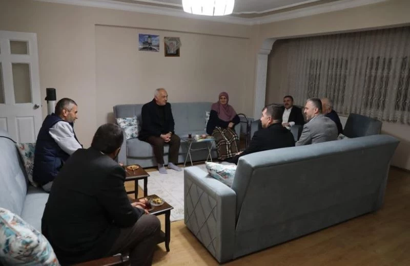 Şehit ailesini unutmadılar
