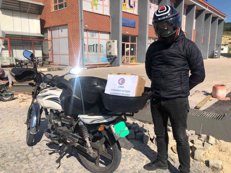 Çanakkale 1915 MotoKuryeler Derneği’nden ÇOMÜ’ye destek
