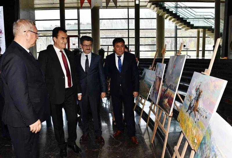 Türk dünyasından ressamlar Osmangazi’de buluştu
