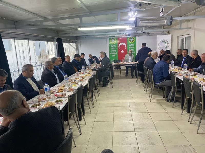 Tarım paydaşları iftar programında bir araya geldi
