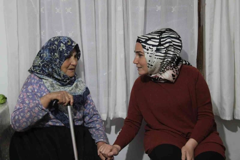 Kaymakam Saçal, Şadan Teyze’nin iftar sofrasına konuk oldu
