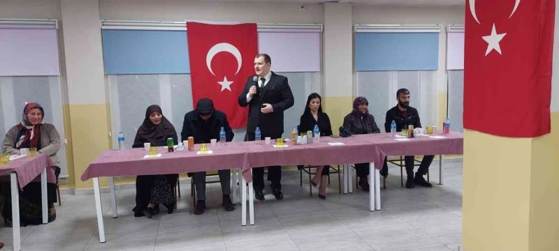 Kaymakam Yılmazer şehit yakınlarıyla iftarda buluştu
