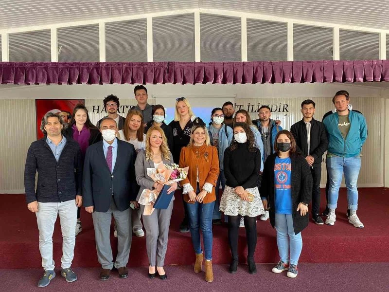 ADÜ Davutlar MYO’da ’Bağımlılıklarla Mücadele Semineri’ gerçekleşti
