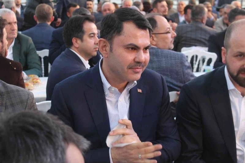 Bakan Kurum: “Bugün Türkiye, 2023 hedeflerine, 2053 ve 2071 vizyonlarına adım adım yürümektedir”
