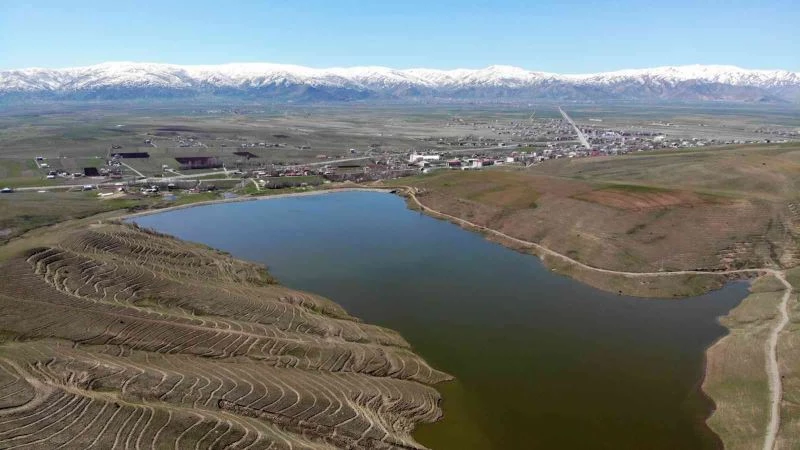 Muş’ta sulama göletlerindeki doluluk oranları çiftçilerin yüzünü güldürüyor
