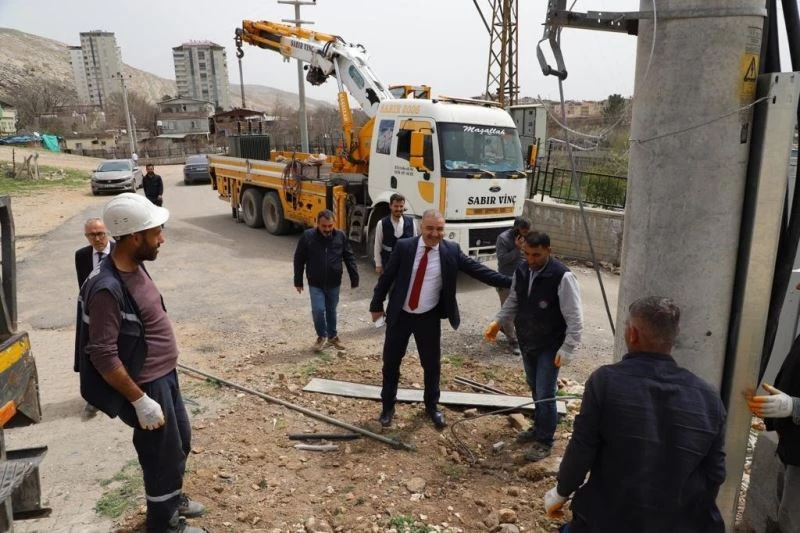 DİSKİ Silvan sondaj kuyularının elektrik aksamlarını yeniledi
