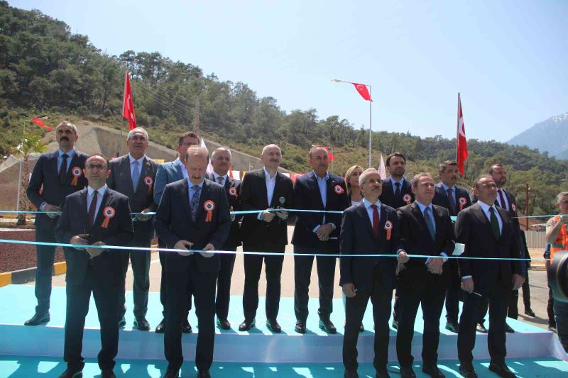 Phaselis Tüneli açılışında konuşan Erdoğan: 