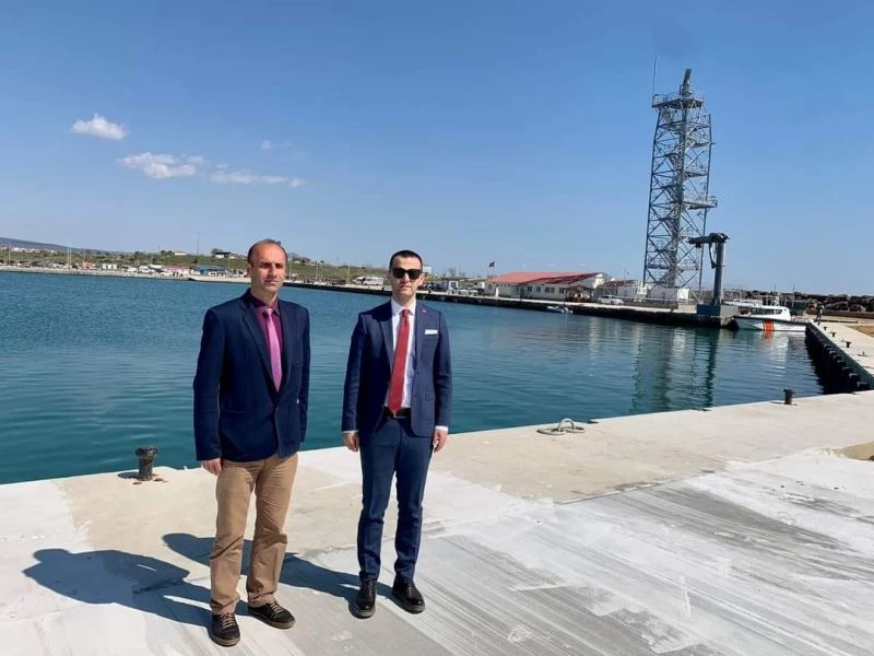 Enez Deniz Gümrük Kapısı rıhtım inşaatı tamamlandı
