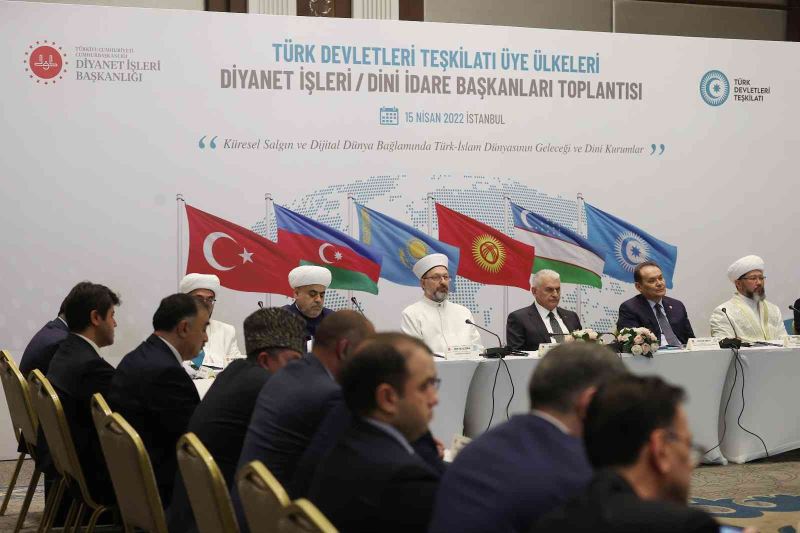 Türk Devletleri Teşkilatı Üye Ülkeleri Diyanet İşleri ve Dini İdare Başkanları Toplantısı İstanbul’da yapıldı
